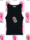 DIET COKE- Beaded Tank