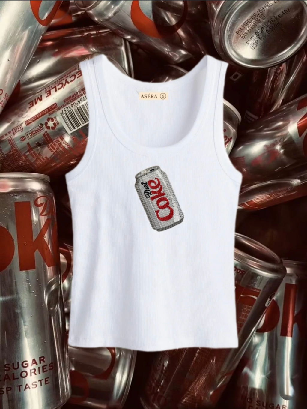 DIET COKE- Beaded Tank